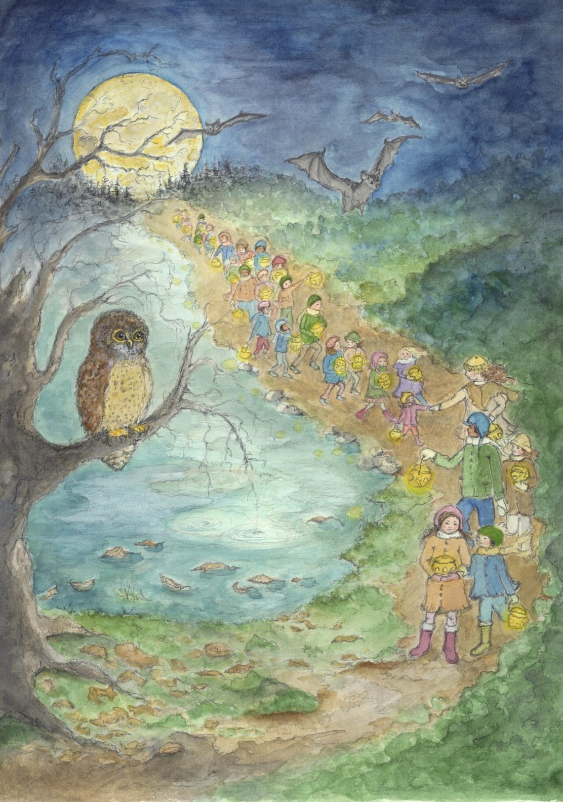 Herfstnacht jaarfeesten vrijeschool